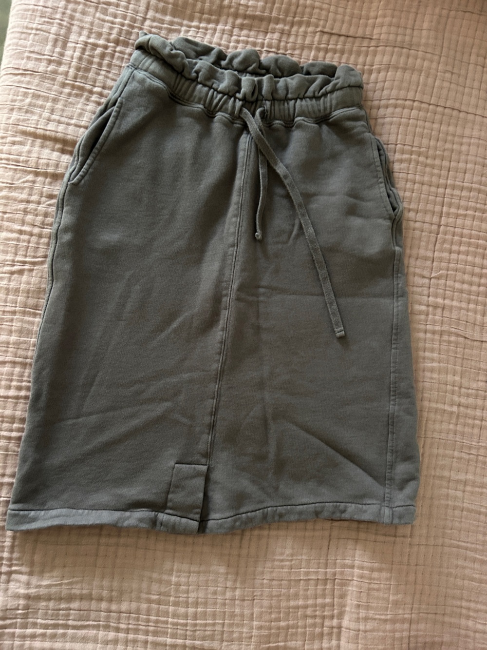 Zara lilac Drawstring Jogger Skirt